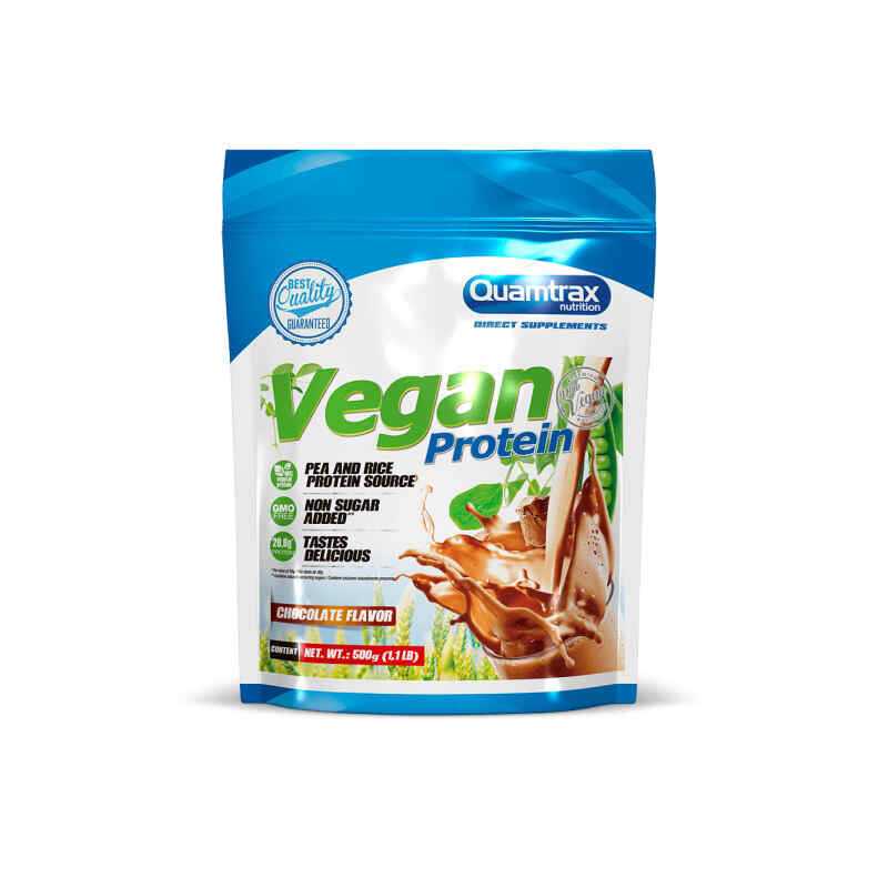 QUAMTRAX DIRECT VEGAN PROTEIN 500 GR