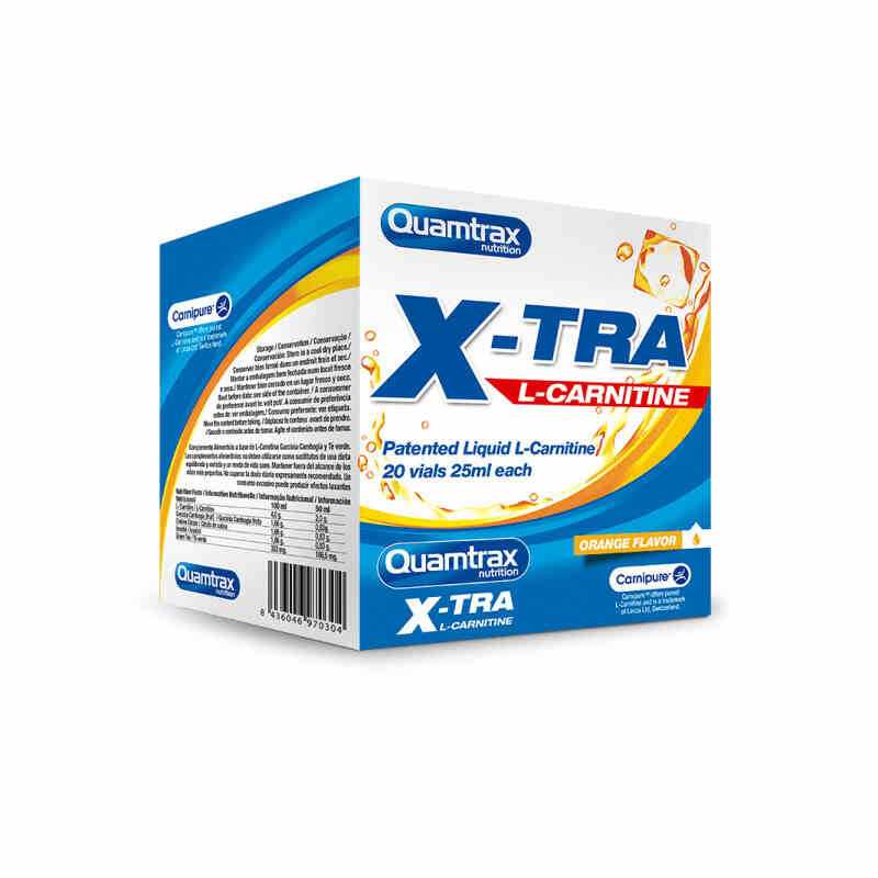 QUAMTRAX XTRA L-CARNITINA 20 VIALES