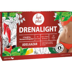 DIETMED DRENALIGTH HOT PLUS 20 AMPOLLAS