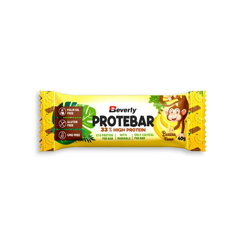 BEVERLY NUTRITION PROTEBAR 33% HIGH PROTEIN 40GR.