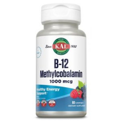 KAL B-12 METHYLCOBALAMIN 100mcg - 60 COMPRIMIDOS