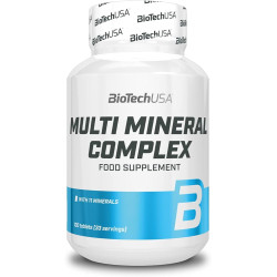 BIOTECHUSA MULTI MENERAL COMPLEX 100TABLETAS