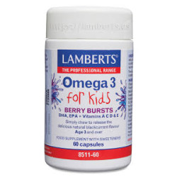 LAMBERTS OMEGA 3 PARA NIÑOS 60CAPS