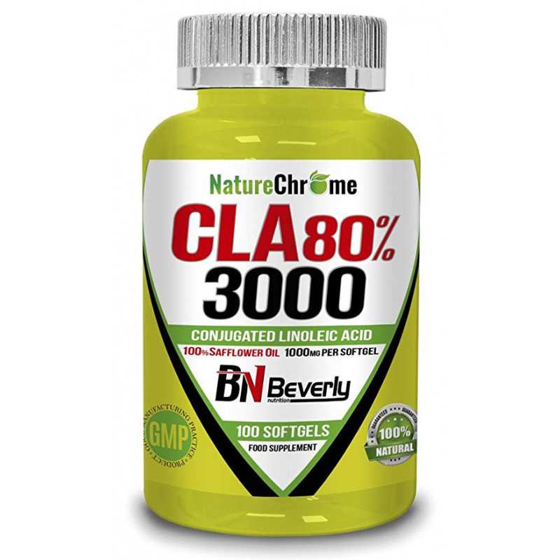 BEVERLY NUTRITION CLA 80% 3000 100 PERLAS